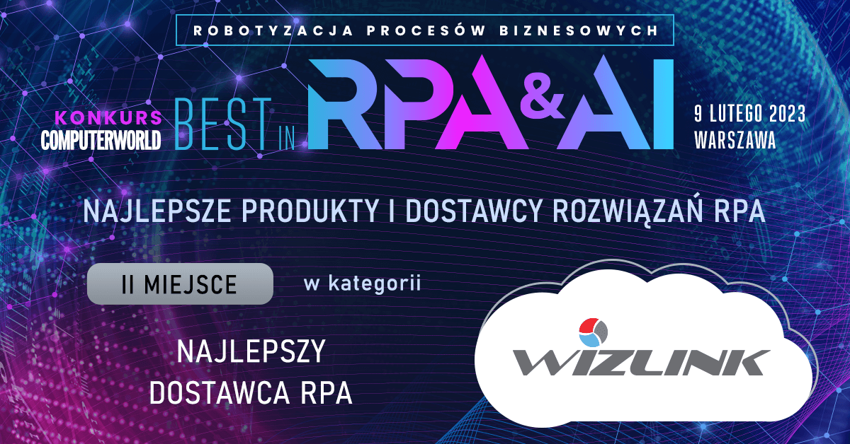 You are currently viewing RPA&AI Tech Forum. Wizlink – Najlepszy dostawca RPA!